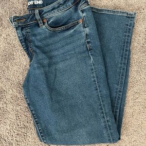 Lands' End Blue Denim Jeans